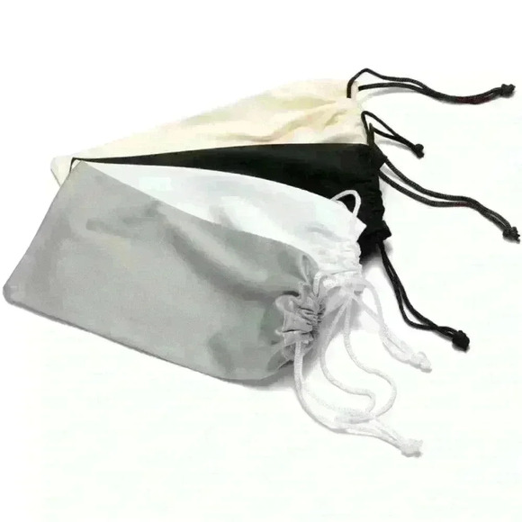 Rose Pink Round Lens Gold Frame Sunglasses with microfiber cleaning pouch - Picture 8 of 12